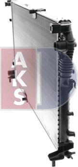 AKS Dasis 180089N - Радиатор, охлаждане на двигателя vvparts.bg