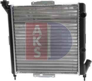 AKS Dasis 180080N - Радиатор, охлаждане на двигателя vvparts.bg