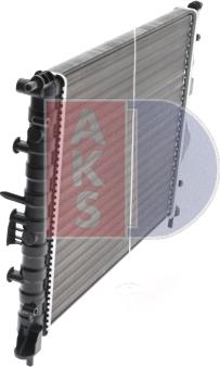 AKS Dasis 180240N - Радиатор, охлаждане на двигателя vvparts.bg