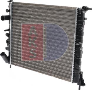 AKS Dasis 180200N - Радиатор, охлаждане на двигателя vvparts.bg