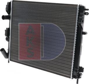 AKS Dasis 181670N - Радиатор, охлаждане на двигателя vvparts.bg
