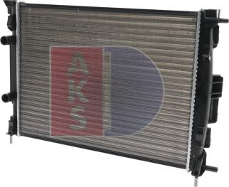 AKS Dasis 181003N - Радиатор, охлаждане на двигателя vvparts.bg
