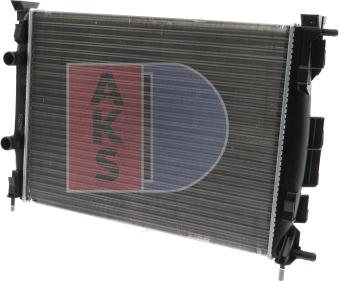 AKS Dasis 181002N - Радиатор, охлаждане на двигателя vvparts.bg