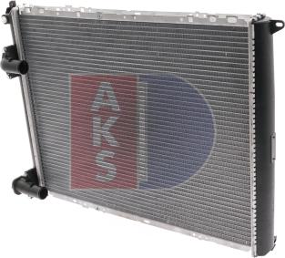 AKS Dasis 181120N - Радиатор, охлаждане на двигателя vvparts.bg