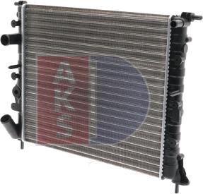 AKS Dasis 181810N - Радиатор, охлаждане на двигателя vvparts.bg