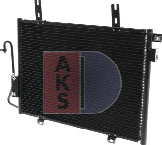 AKS Dasis 182360N - Кондензатор, климатизация vvparts.bg