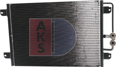 AKS Dasis 182370N - Кондензатор, климатизация vvparts.bg