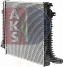 AKS Dasis 134280N - Радиатор, охлаждане на двигателя vvparts.bg
