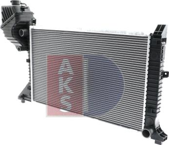AKS Dasis 132310N - Радиатор, охлаждане на двигателя vvparts.bg