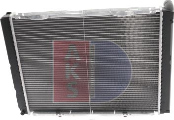 AKS Dasis 120520N - Радиатор, охлаждане на двигателя vvparts.bg