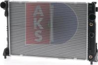 AKS Dasis 120101N - Радиатор, охлаждане на двигателя vvparts.bg