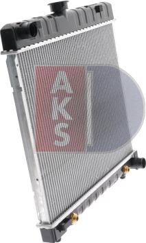 AKS Dasis 120180N - Радиатор, охлаждане на двигателя vvparts.bg