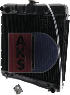 AKS Dasis 120170N - Радиатор, охлаждане на двигателя vvparts.bg