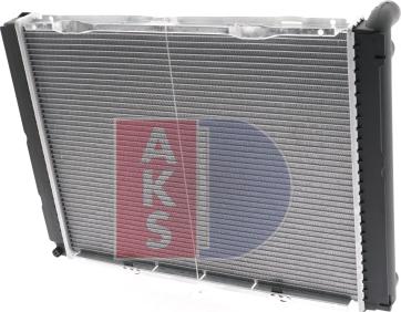 AKS Dasis 120230N - Радиатор, охлаждане на двигателя vvparts.bg
