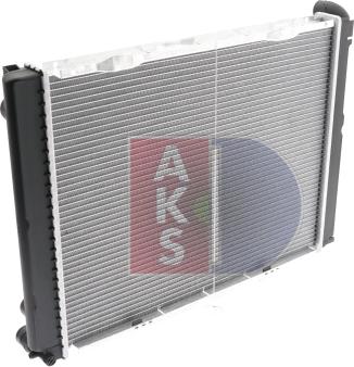 AKS Dasis 120230N - Радиатор, охлаждане на двигателя vvparts.bg