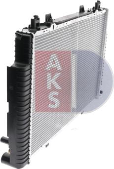 AKS Dasis 120220N - Радиатор, охлаждане на двигателя vvparts.bg