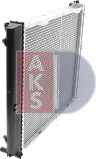 AKS Dasis 121650N - Радиатор, охлаждане на двигателя vvparts.bg