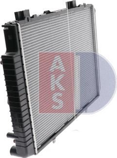 AKS Dasis 121040N - Радиатор, охлаждане на двигателя vvparts.bg