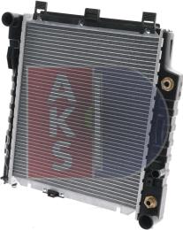 AKS Dasis 121010N - Радиатор, охлаждане на двигателя vvparts.bg
