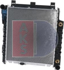 AKS Dasis 121010N - Радиатор, охлаждане на двигателя vvparts.bg