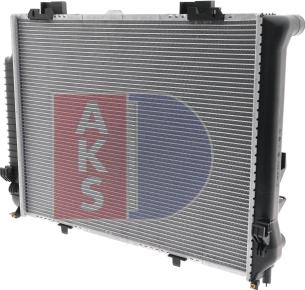 AKS Dasis 123290N - Радиатор, охлаждане на двигателя vvparts.bg