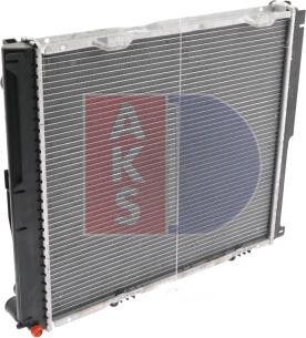 AKS Dasis 122680N - Радиатор, охлаждане на двигателя vvparts.bg