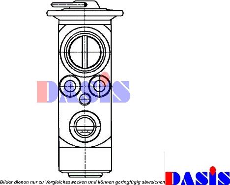 AKS Dasis 840136N - Разширителен клапан, климатизация vvparts.bg