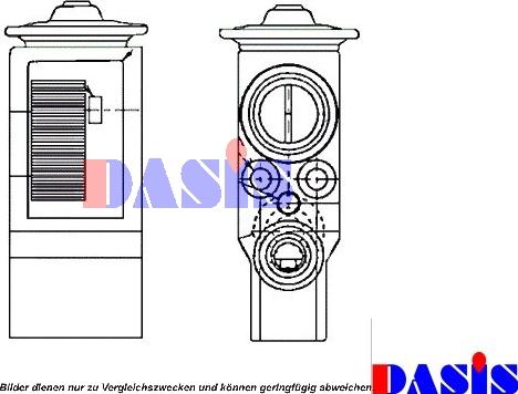 AKS Dasis 840137N - Разширителен клапан, климатизация vvparts.bg