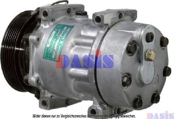 AKS Dasis 854080N - Компресор, климатизация vvparts.bg