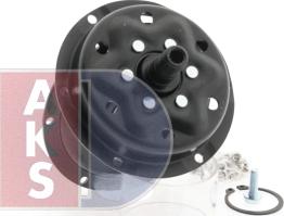 AKS Dasis 855013N - Магнитен съединител, компресор на климатизатора vvparts.bg