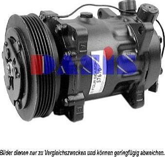 AKS Dasis 850495N - Компресор, климатизация vvparts.bg