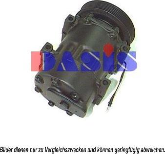 AKS Dasis 850492N - Компресор, климатизация vvparts.bg