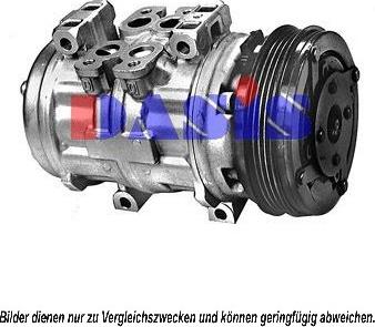 AKS Dasis 850435N - Компресор, климатизация vvparts.bg