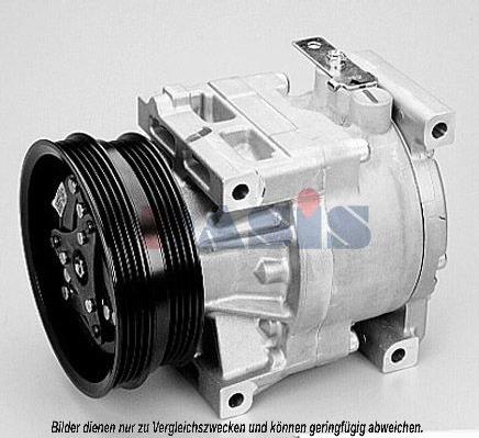 AKS Dasis 850007N - Компресор, климатизация vvparts.bg