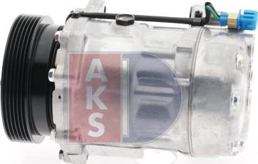 AKS Dasis 851600N - Компресор, климатизация vvparts.bg