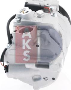 AKS Dasis 851079N - Компресор, климатизация vvparts.bg