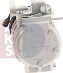 AKS Dasis 851843N - Компресор, климатизация vvparts.bg