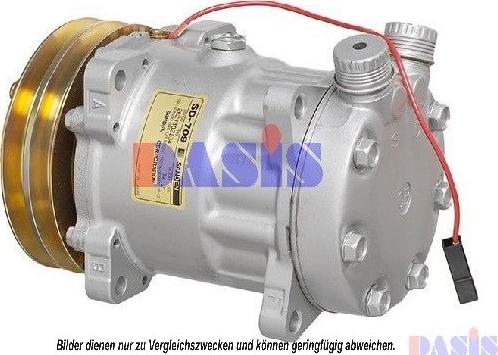 AKS Dasis 853430N - Компресор, климатизация vvparts.bg