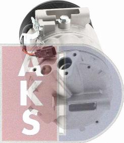 AKS Dasis 853027N - Компресор, климатизация vvparts.bg
