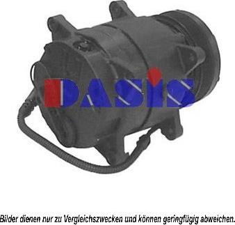 AKS Dasis 853700N - Компресор, климатизация vvparts.bg