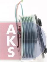 AKS Dasis 852967N - Магнитен съединител, компресор на климатизатора vvparts.bg