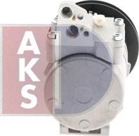 AKS Dasis 852929N - Компресор, климатизация vvparts.bg