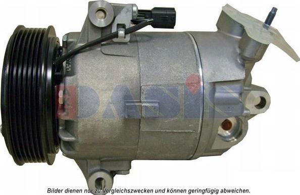 AKS Dasis 852733N - Компресор, климатизация vvparts.bg