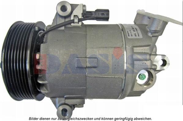 AKS Dasis 852732N - Компресор, климатизация vvparts.bg