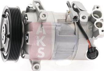 AKS Dasis 852726N - Компресор, климатизация vvparts.bg