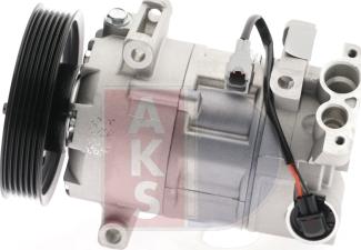 AKS Dasis 852726N - Компресор, климатизация vvparts.bg