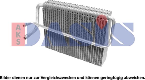 AKS Dasis 820203N - Изпарител, климатична система vvparts.bg