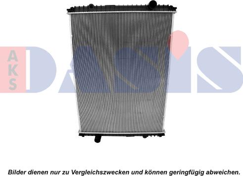 AKS Dasis 390016S - Радиатор, охлаждане на двигателя vvparts.bg
