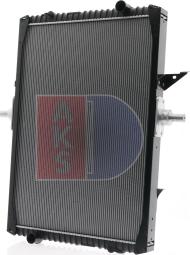 AKS Dasis 390016X - Радиатор, охлаждане на двигателя vvparts.bg