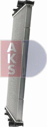 AKS Dasis 390028S - Радиатор, охлаждане на двигателя vvparts.bg